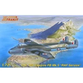de Havilland Vampire FB5 Decals for WA294 V9-C 502 (Ulster) Sqn and VZ180-F 605 (County of Warwick)