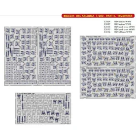 USS Arizona 1/200 - PART II. (To Be Farming designed with Trumpeter kits) This Big-Ed set includes all thesis Eduard sets.â € |