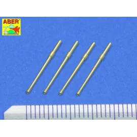 Set of 4 barrels for Japanese 20 mm Type 99 aircraft machine cannons