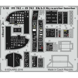 Douglas EKA-3B Skywarrior interior (designed to be used with Trumpeter kits)