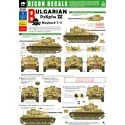 Decals for military model kits
